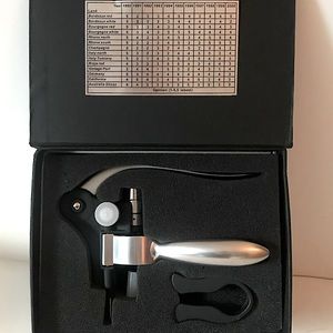 New Leeds Arcadia Wine Companion Wine Bottle Opener Foil Cutter Stainless Steel